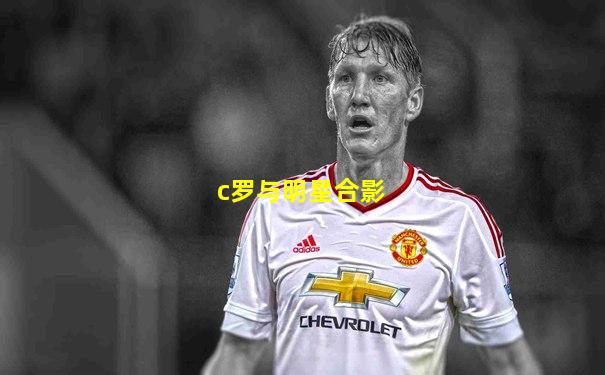 c罗与明星合影